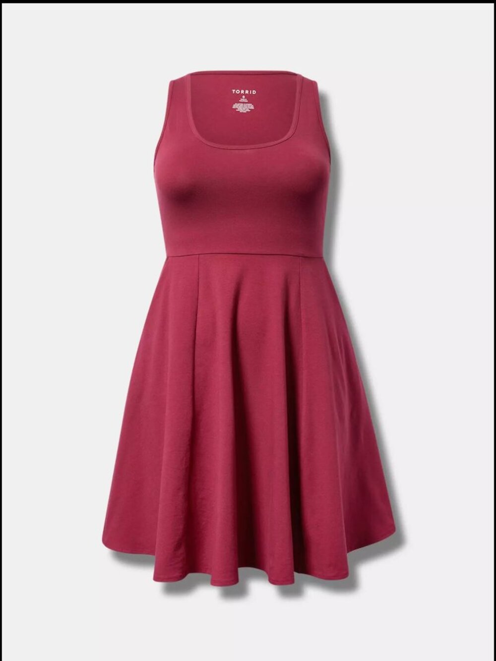 New Torrid Foxy Skater Mini Dress Plum Size 1